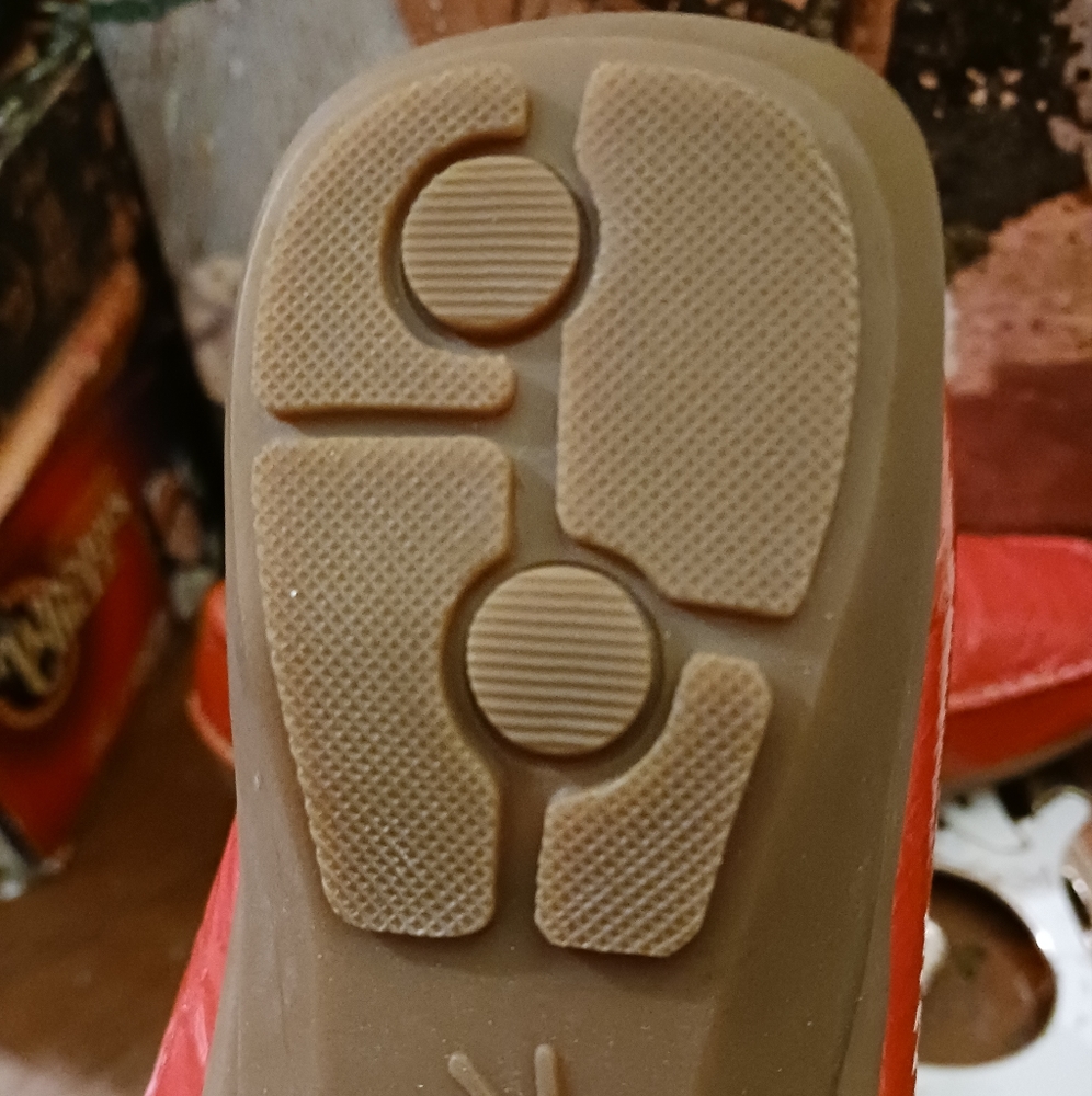Trotters Leather Orange loafer shoes New!,Size 10W, 🥿Vintage Gift.🎁 💝 - Picture 13 of 16